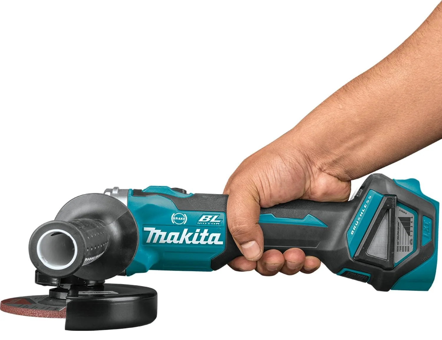 Угловая шлифмашина Makita DGA513Z / 125 мм / 3000 - 8500 об./мин / Черный, фото №3