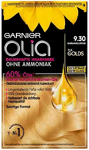 Фарба для волосся Garnier Olia 9.30 Карамельне золото, 60 г - Фото 1