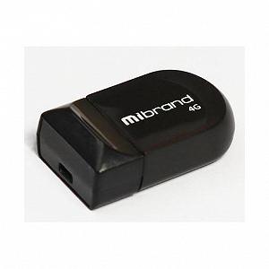 USB флеш-накопичувач Mibrand 4GB Scorpio Black 2.0 MI2.0/SC4M3B - Фото 1
