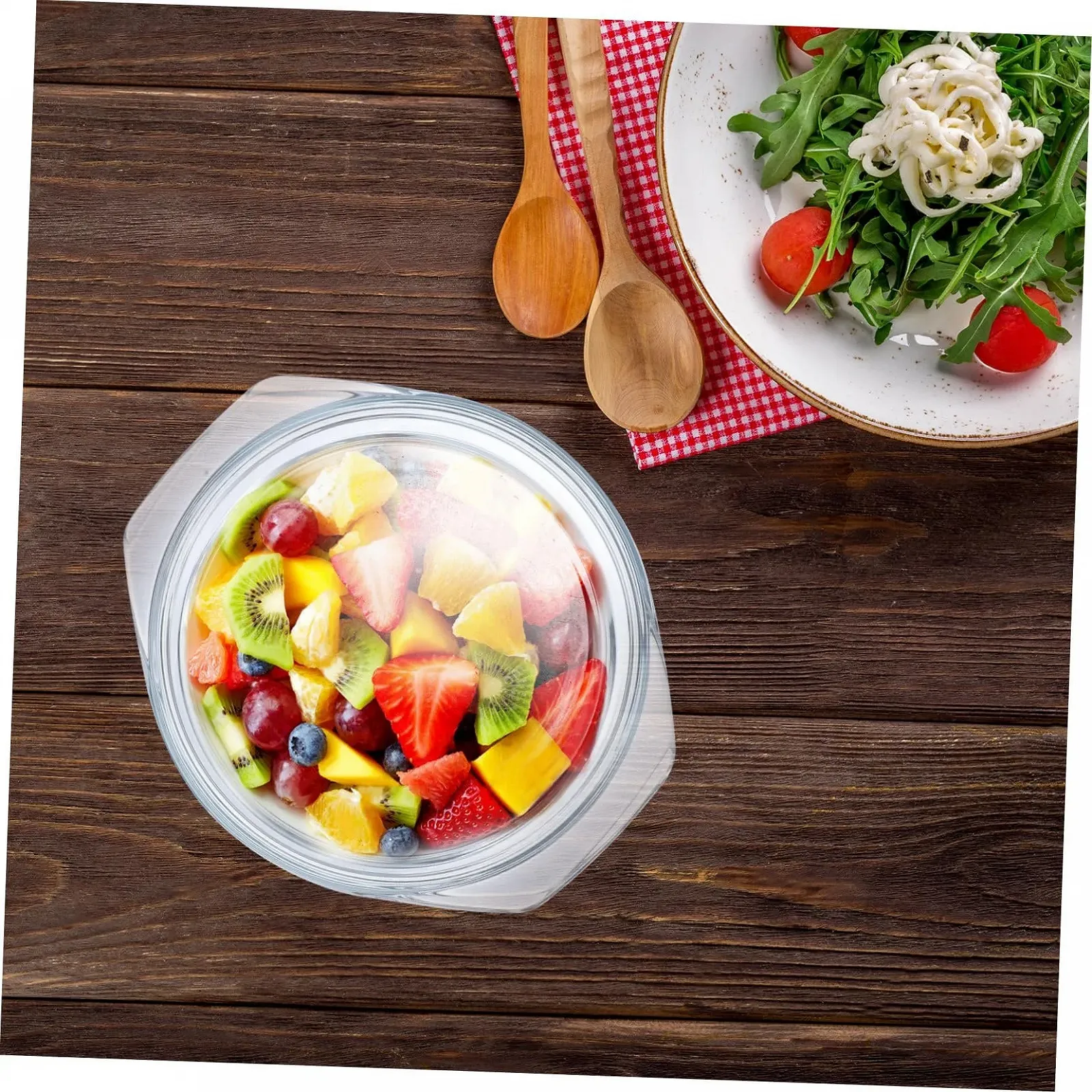 Форма для запекания Luxshiny стеклянная с крышкой для микроволновой печи и духовки, фото №4 Форма для запекания Luxshiny стеклянная с крышкой для микроволновой печи и духовки, фото №4