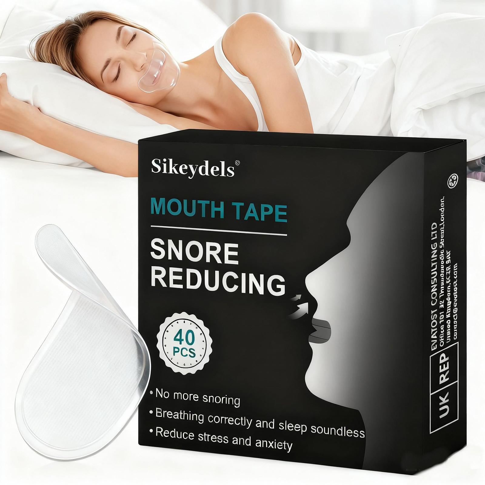 Пластир від хропіння 40 шт, прозорий, фото №1 Пластир від хропіння 40 шт, прозорий, фото №1