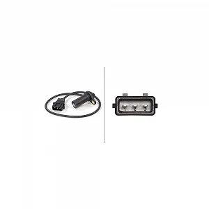 Датчик положения коленвала HELLA 6PU 009 110-611 для AUDI FORD SEAT SKODA VW - Фото 1