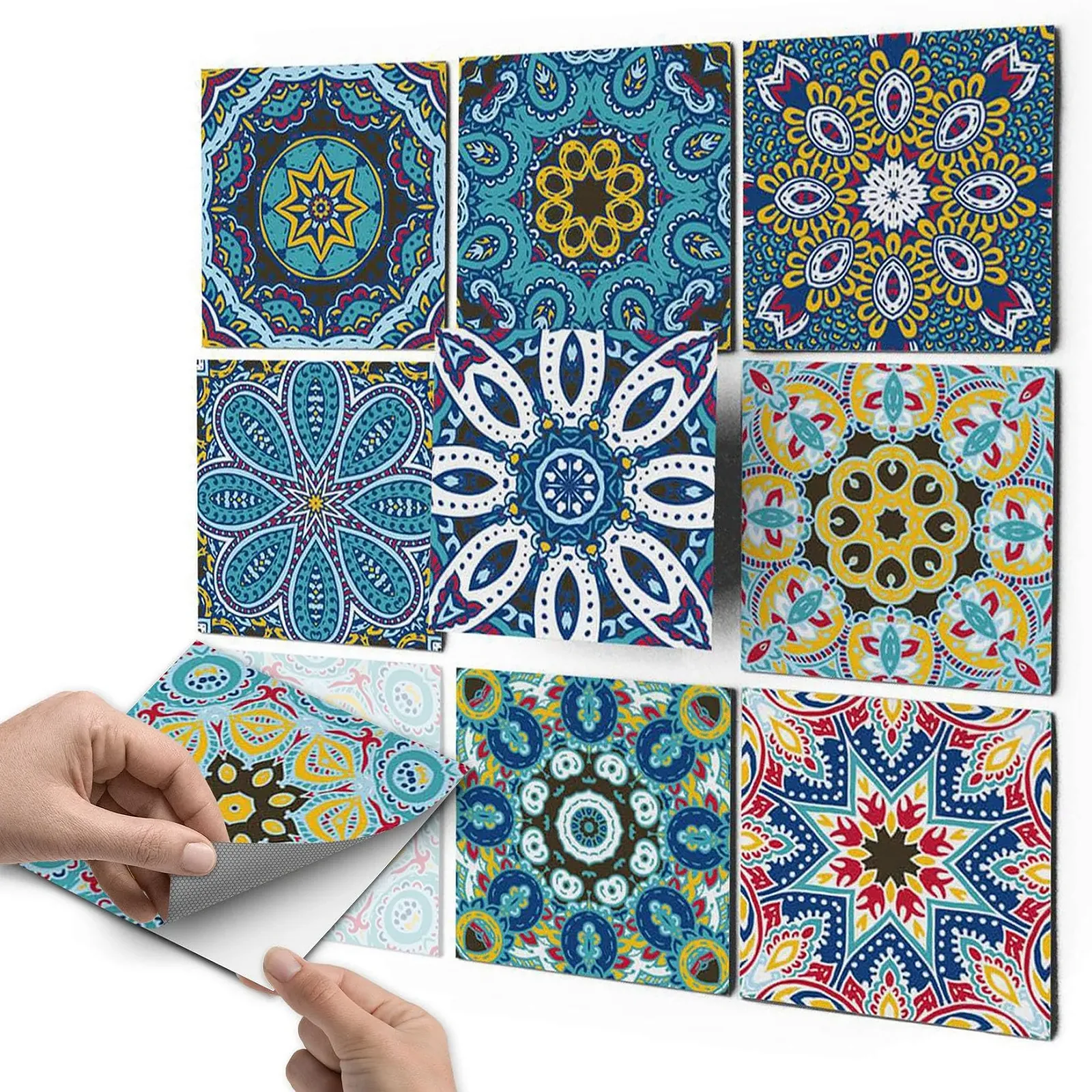 Наклейки на плитку CREATISTO Mosaic Tiles 10 x 10 см 27 шт., фото №1