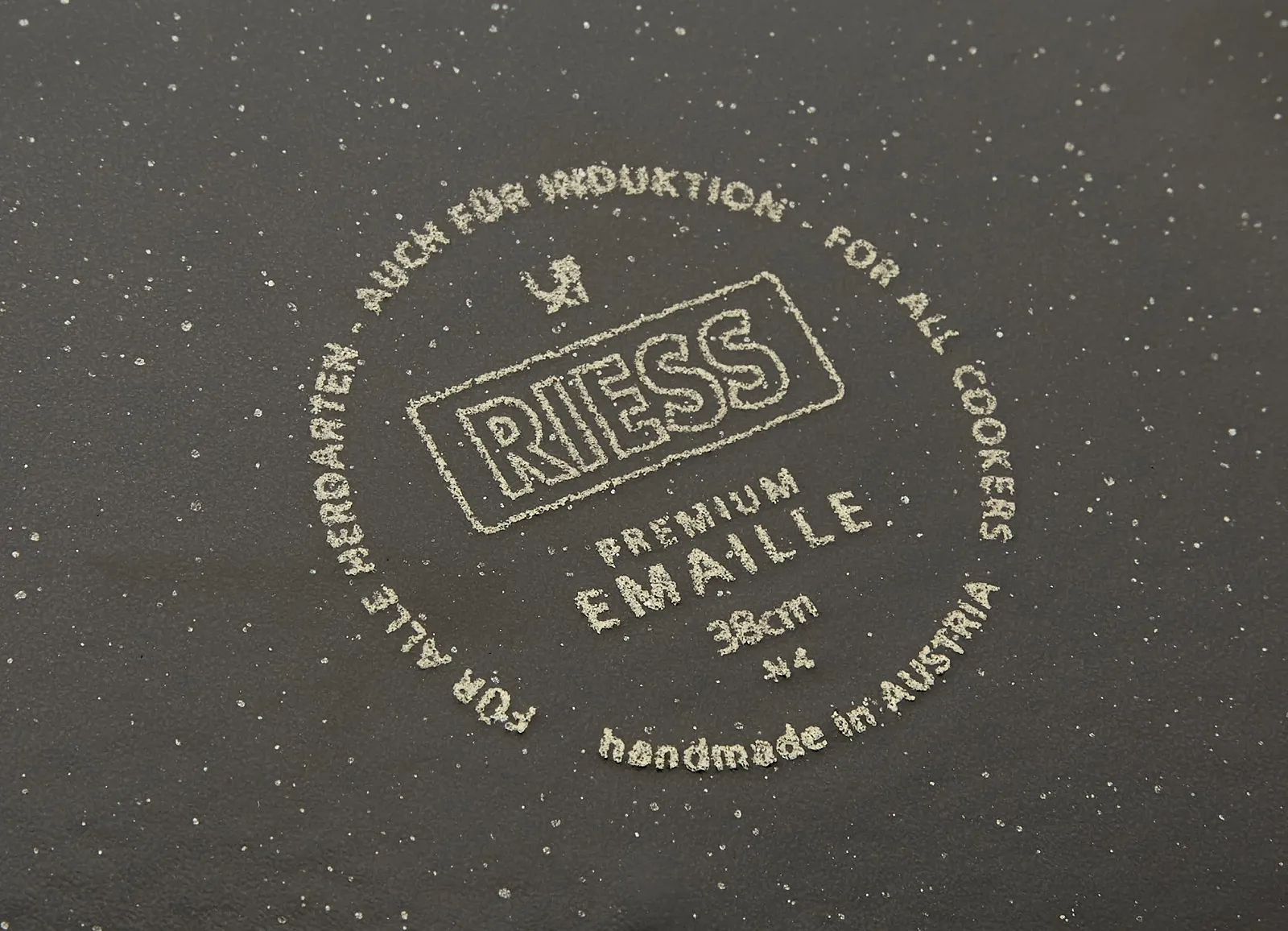 Форма для випікання Riess Classic-Fry 0436-022 прямокутна 38 x 1 см Чорна, фото №4