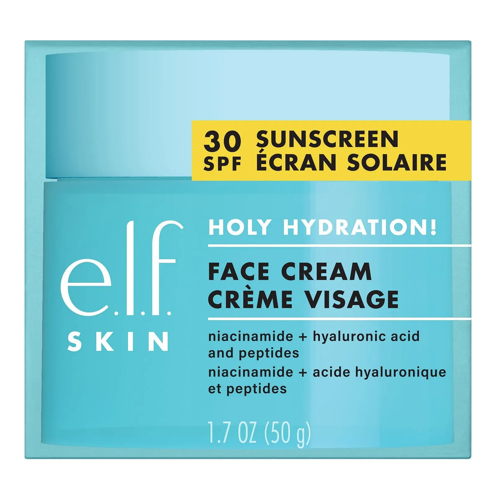 Крем для лица e.l.f. SKIN Holy Hydration! SPF 30 50 г, фото №1 Крем для лица e.l.f. SKIN Holy Hydration! SPF 30 50 г, фото №1
