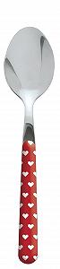 Ложка Excelsa Enjoy Heart, нержавіюча сталь, червона - Фото 1