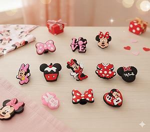 Джибітси Міккі Маус Mickey Minnie Mouse Дісней Jibbitz 11 шт аксесуари крокс прикраса - Фото 1