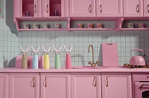 Диспенсер для сливок HENDI Kitchen Line 0.5 л Зеленый synthetic.ua - Фото 1