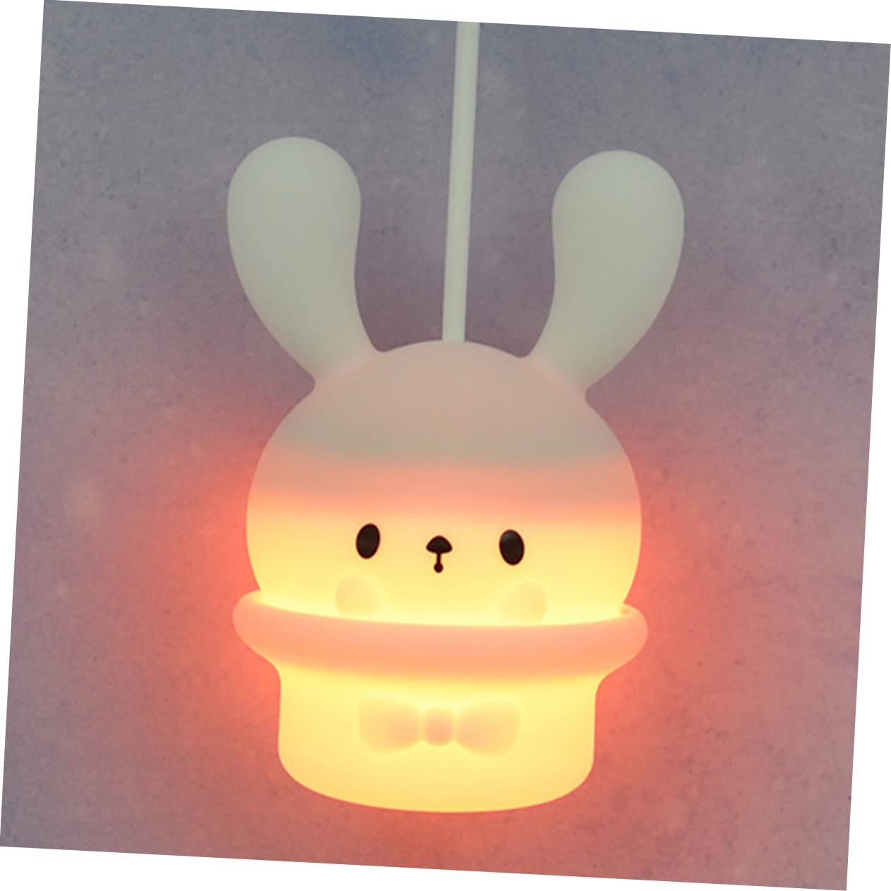 Лампа DOITOOL Pack of 5 Long Ear Rabbit силиконовая ночник детская кроличья лампа литиевая батарея пластиковая портативная белая, фото №3 Лампа DOITOOL Pack of 5 Long Ear Rabbit силиконовая ночник детская кроличья лампа литиевая батарея пластиковая портативная белая, фото №3