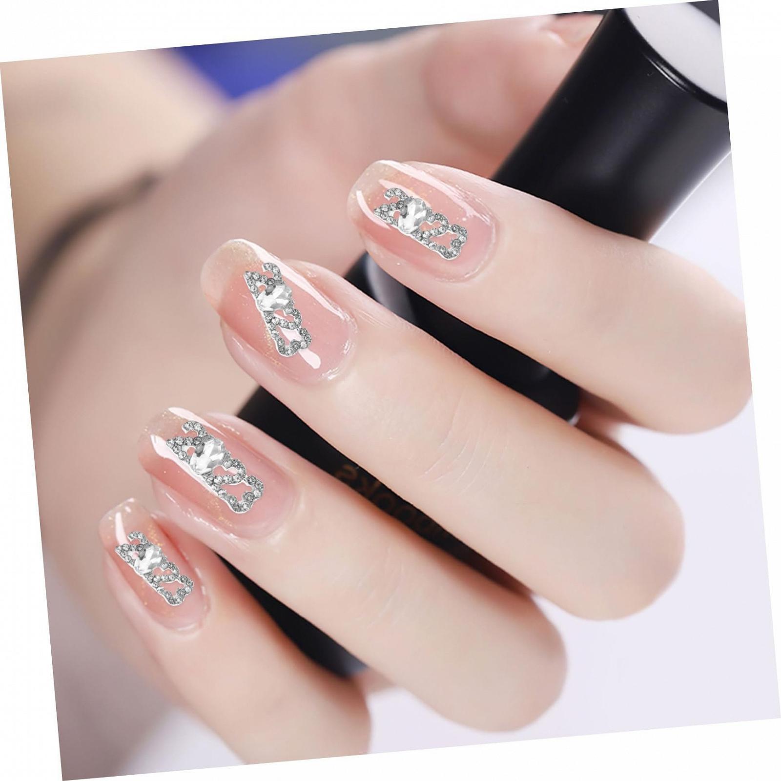 Украшения для ногтей Healeved 40 шт. для дизайна ногтей своими руками, легкие съемные наклейки для ногтей для творческого маникюра и элегантные для женщин и девушек, фото №2