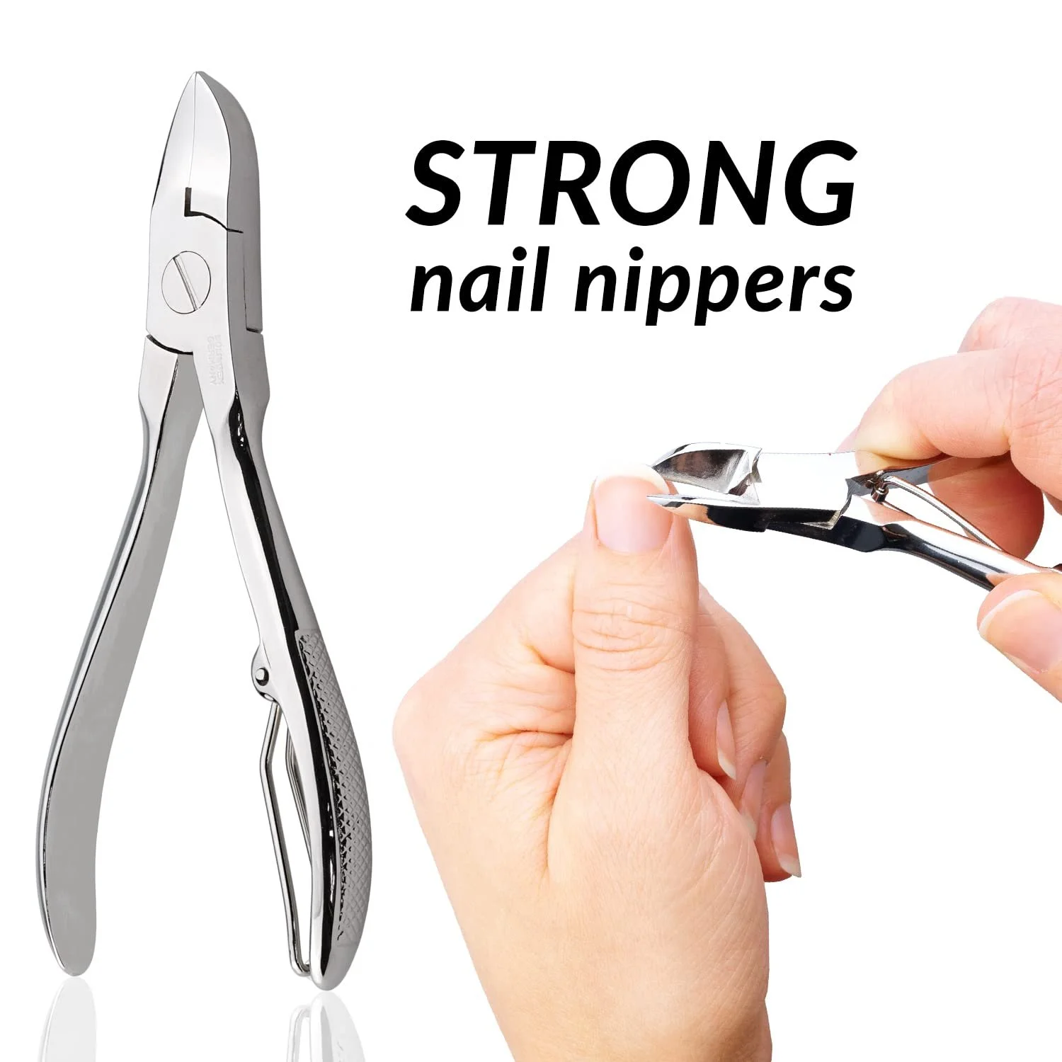 Набір для манікюру Solingen Mega, 12 предметів, в шкіряному чохлі, фото №4