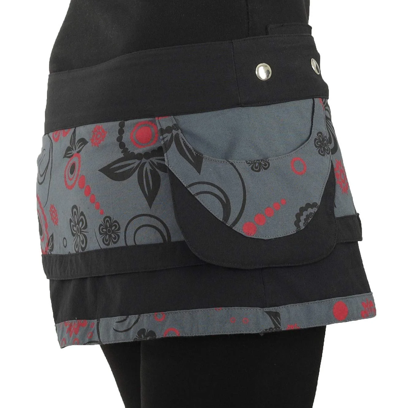 Спідниця PUREWONDER SK29 Жіноча із запахом, фото №4