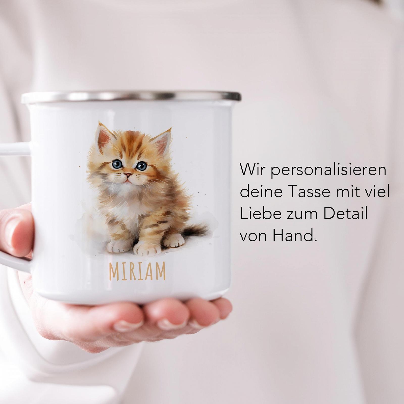 Емальована Кружка Дитяча Персоналізована Кружка з Іменем для Дівчаток та Хлопчиків 300 мл, фото №2