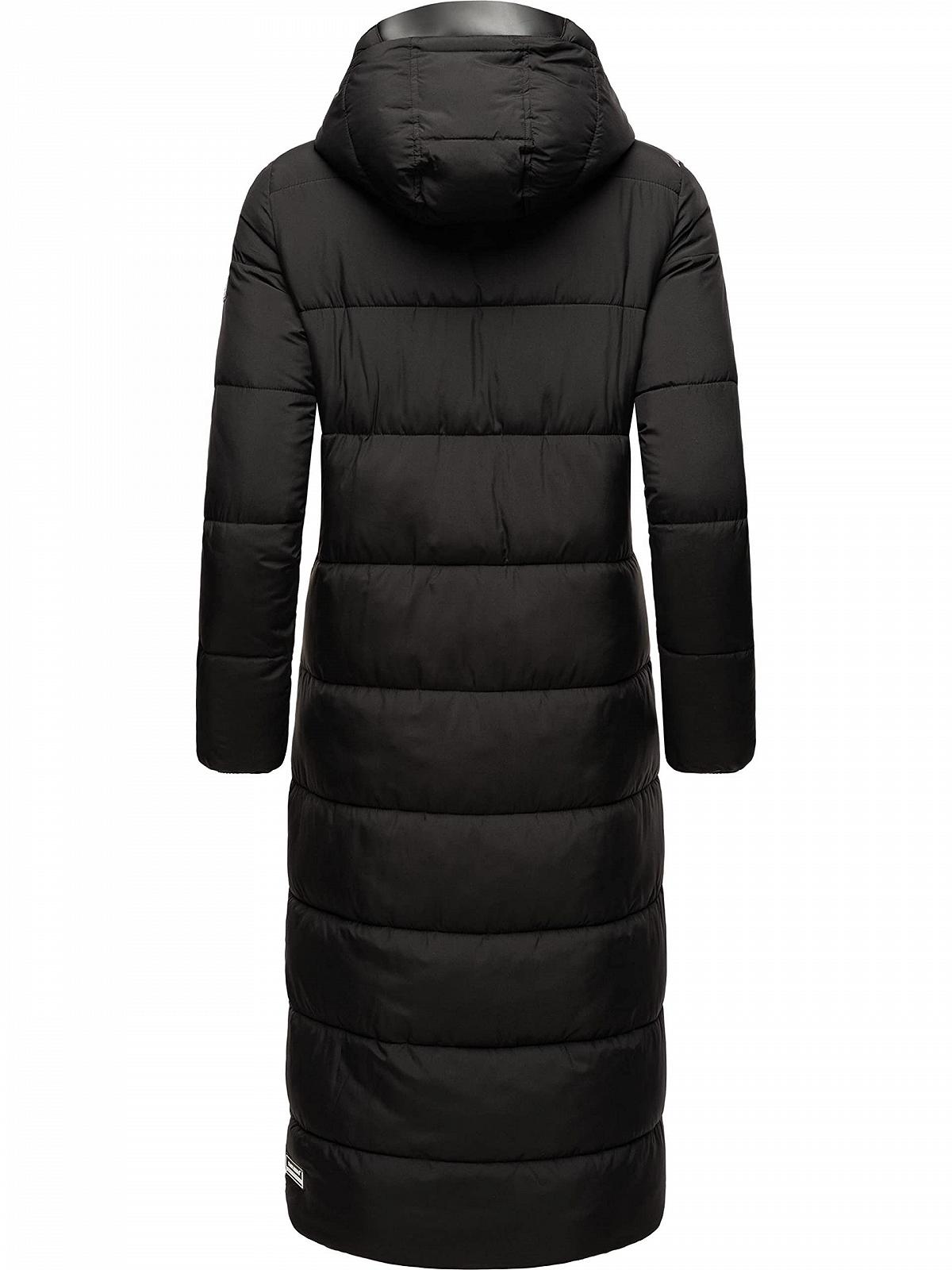 Пальто Navahoo Isalie Зимове Жіноче Тепле стьобане Довге зі знімним капюшоном, фото №3