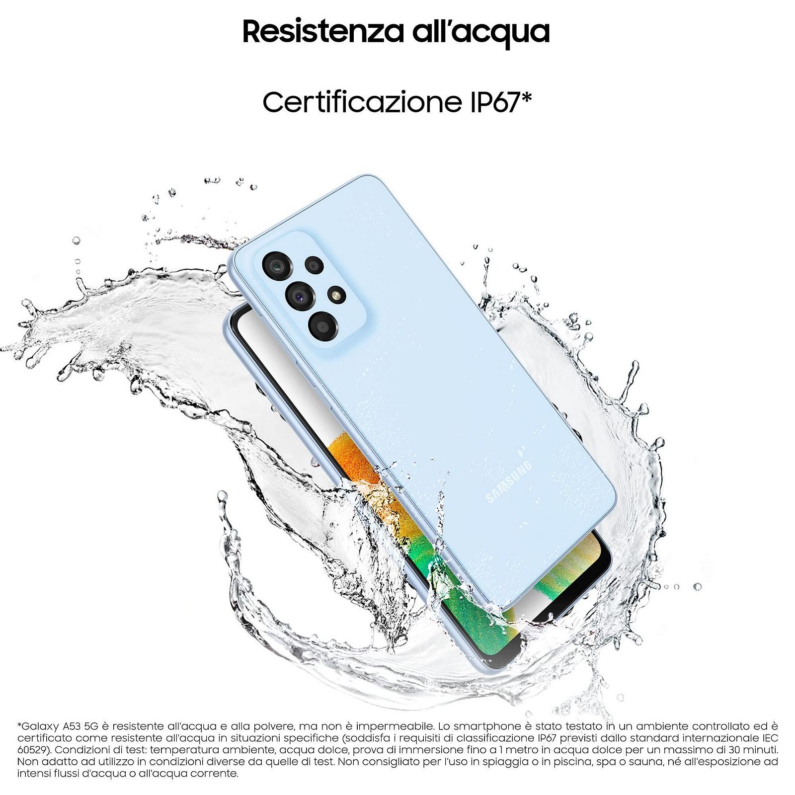 Смартфон Samsung Galaxy A53 A536B 5G Dual SIM 8 ГБ RAM 256 ГБ Android Черный, фото №7 Смартфон Samsung Galaxy A53 A536B 5G Dual SIM 8 ГБ RAM 256 ГБ Android Черный, фото №7
