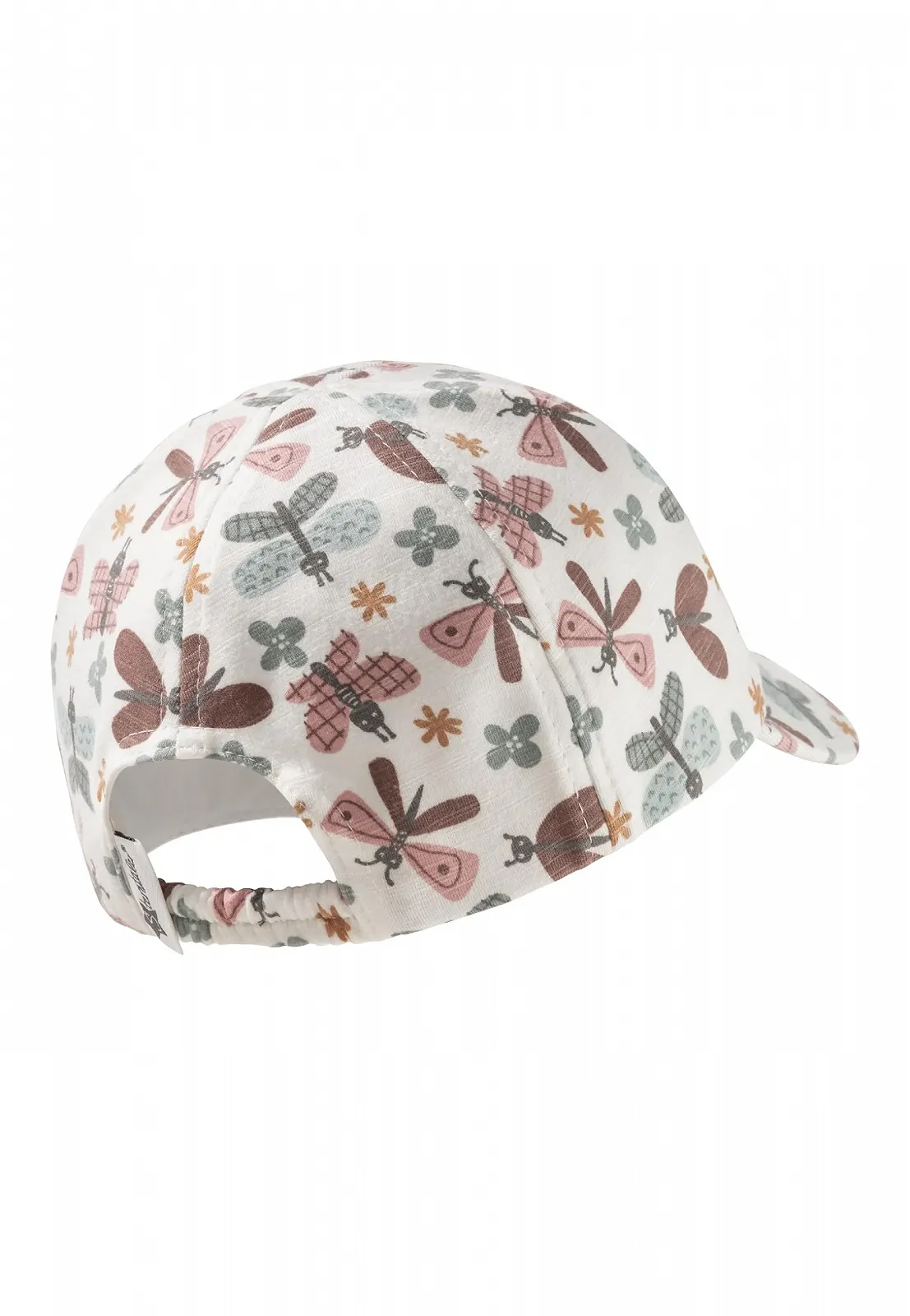 Бейсболка Sterntaler Butterfly из джерси с эффектной пряжей с принтом эластичная детская, фото №2