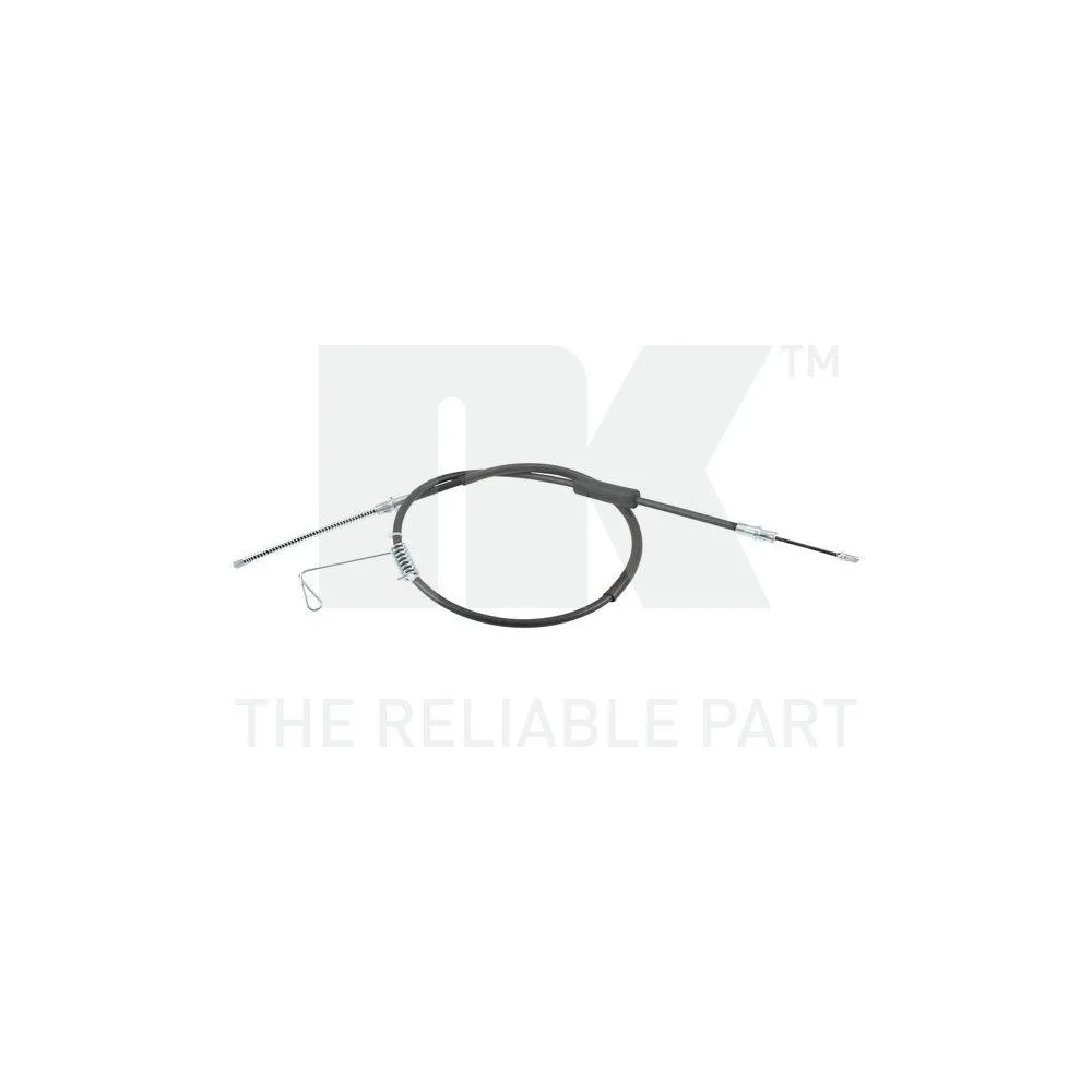 Трос стояночного тормоза NK 9025124 для FORD, левый, фото №1