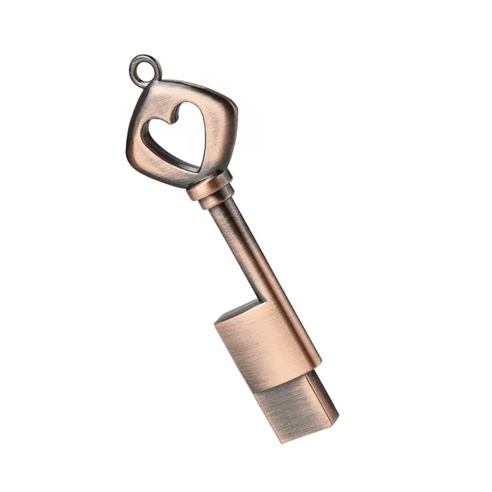 USB-накопичувач Heart Shape Metal USB 3.0 64GB Бронзовий, фото №5 USB-накопичувач Heart Shape Metal USB 3.0 64GB Бронзовий, фото №5