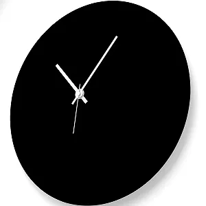 Настенные часы Wandkings ACRYCLOCKS Scheibe Акриловое стекло 30 x 30 см Матовый черный/Белый synthetic.ua - Фото 1