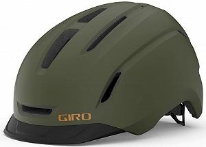 Шолом Giro Caden II LED Міський Велосипедний Матовий Зелений 2024 synthetic.ua - Фото 1