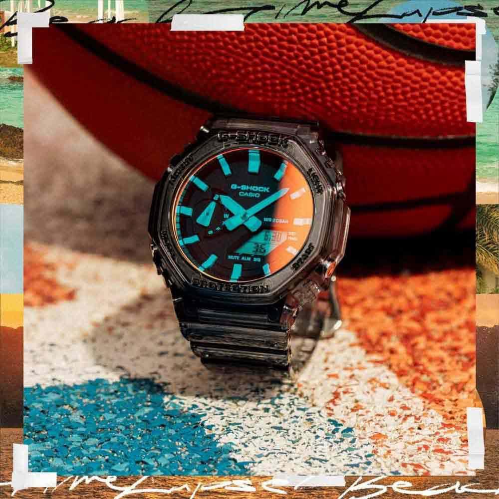 Watch Casio GA-2100TLS-8AER Black, фото №6