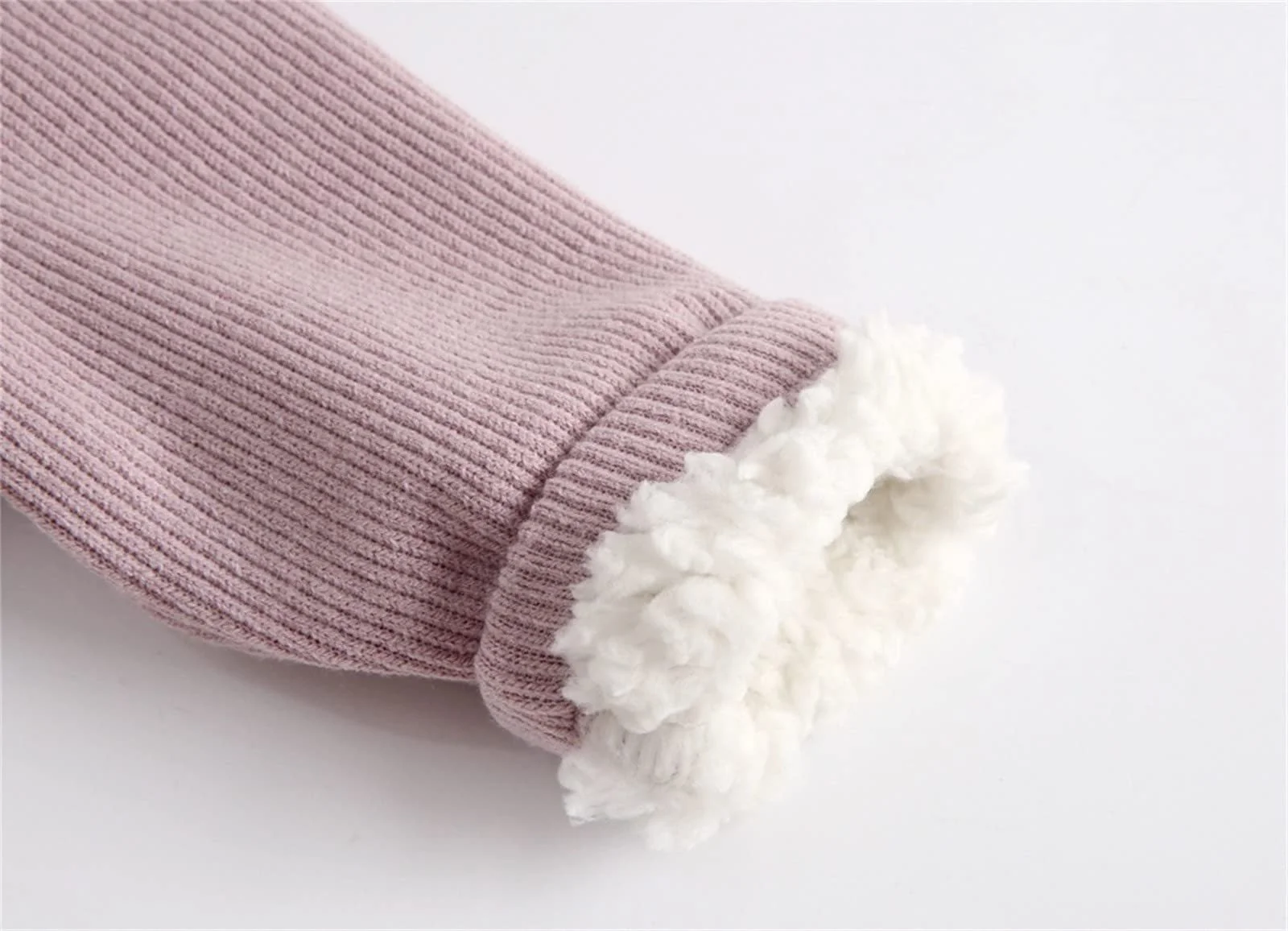 Переходная куртка для мальчиков, детей, малышей, новорожденных, с длинными рукавами, однотонная, в рубчик, милые кроличьи ушки, куртка с капюшоном, толстое пальто, верхняя одежда, фото №7