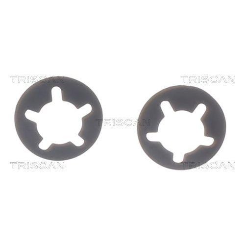 Комплект гальмівних колодок TRISCAN 8100 21610 для CHEVROLET DAEWOO задня вісь, фото №3 Комплект гальмівних колодок TRISCAN 8100 21610 для CHEVROLET DAEWOO задня вісь, фото №3