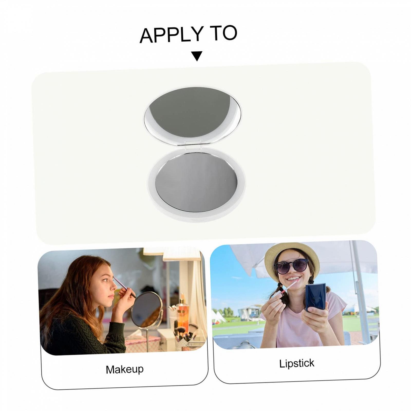 Зеркало Schminkspiegel Handspiegel С подсветкой Abs Портативное Белого цвета, фото №5 Зеркало Schminkspiegel Handspiegel С подсветкой Abs Портативное Белого цвета, фото №5