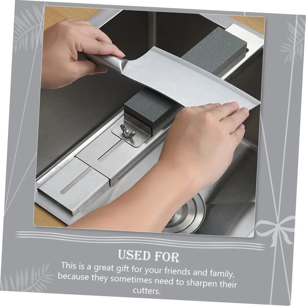 Тримач для точильного каменю Sewroro нержавіюча сталь регульований нековзний, фото №6