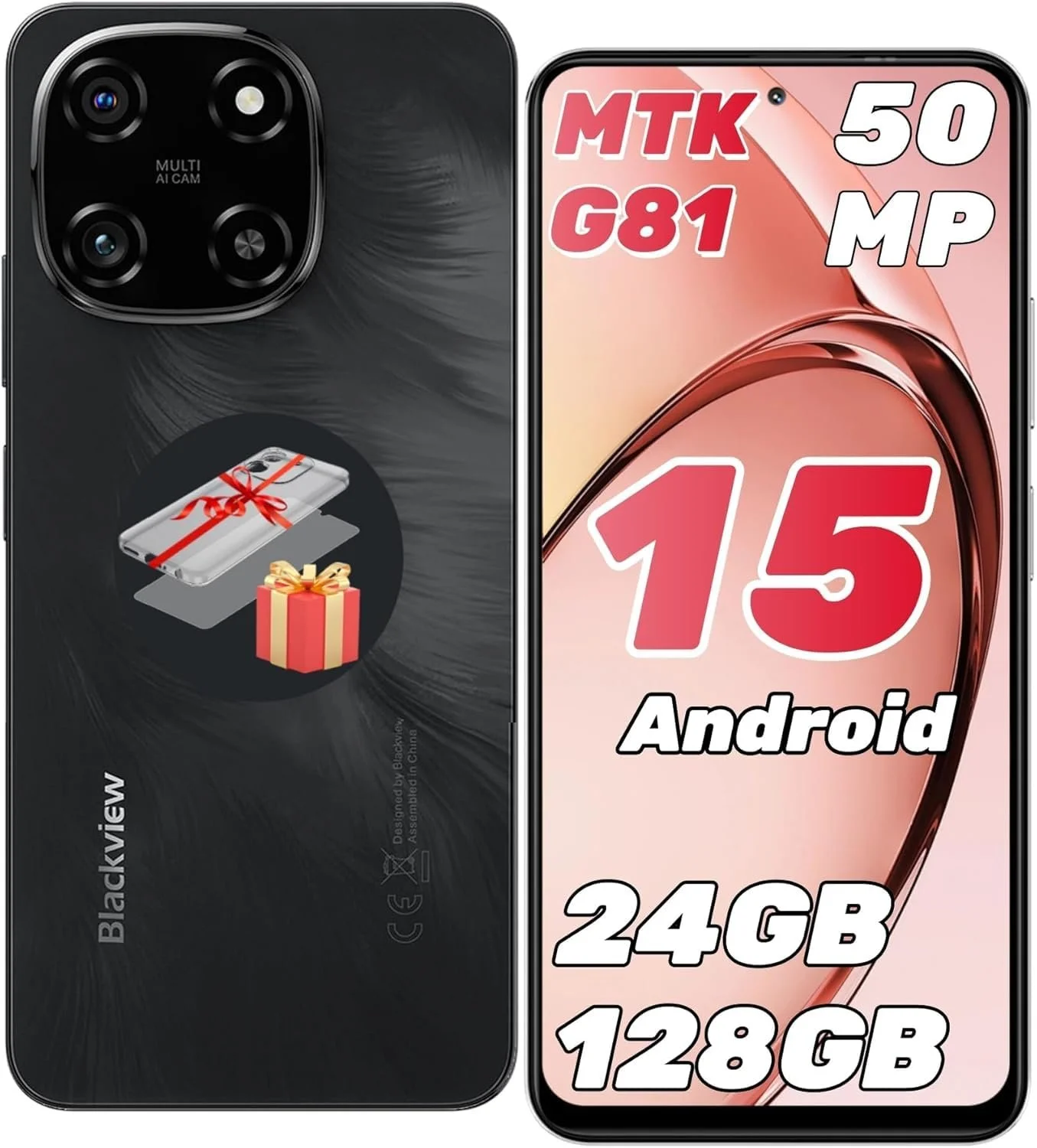 Смартфон Blackview Color 6 24/128GB, фото №1