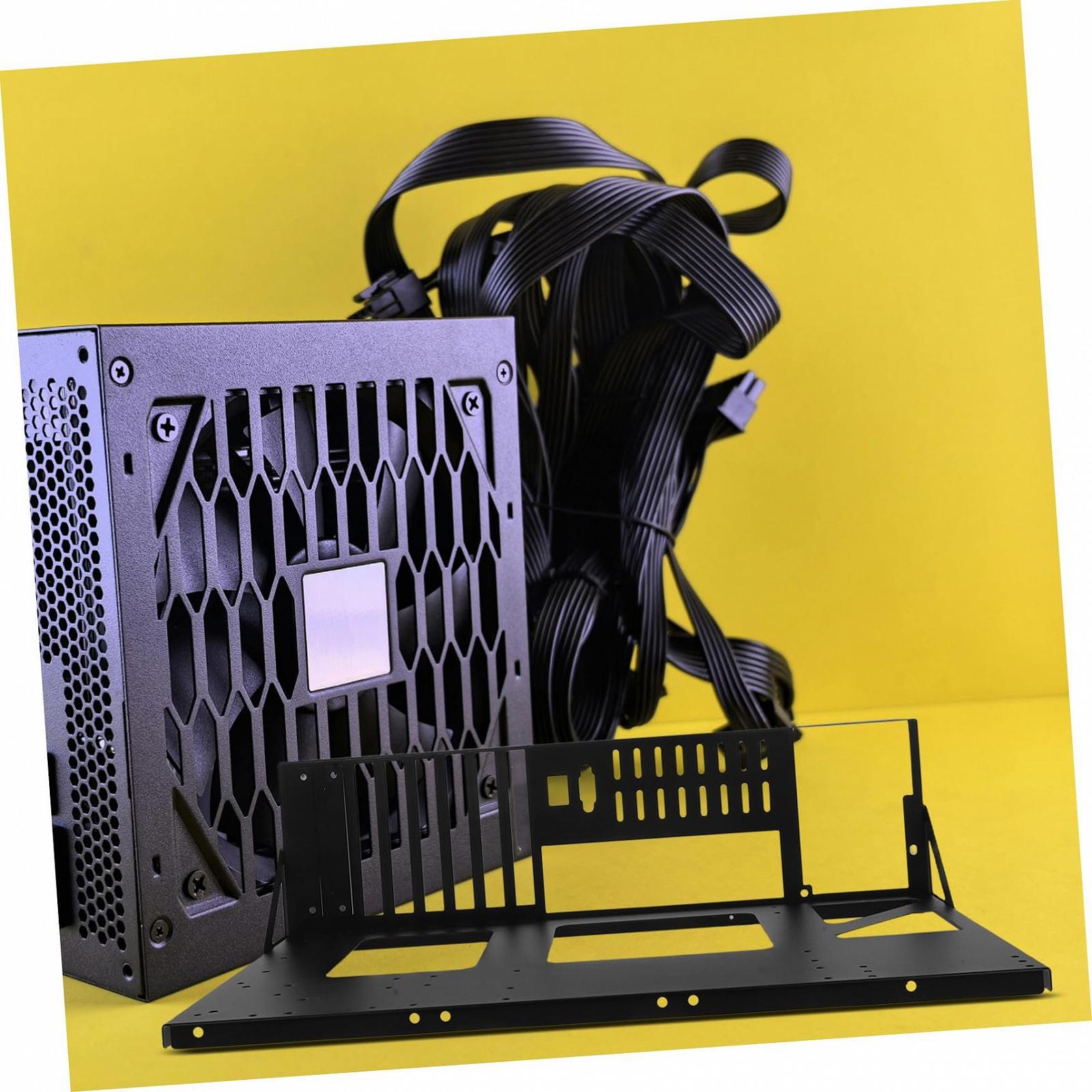 Материнская плата Стальная утолщенная ATX рама для ПК корпуса Улучшенный отвод тепла Простая установка Подходит для материнских плат, фото №6