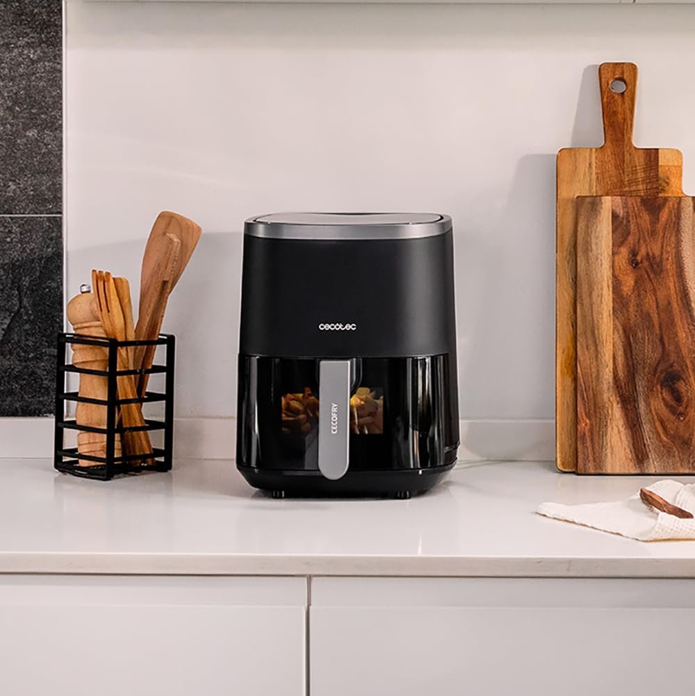 Мультипечь Cecotec Cecofry Fantastik Window 4000 4 л 1400 Вт 9 меню Touch Control PerfectCook, фото №7 Мультипечь Cecotec Cecofry Fantastik Window 4000 4 л 1400 Вт 9 меню Touch Control PerfectCook, фото №7