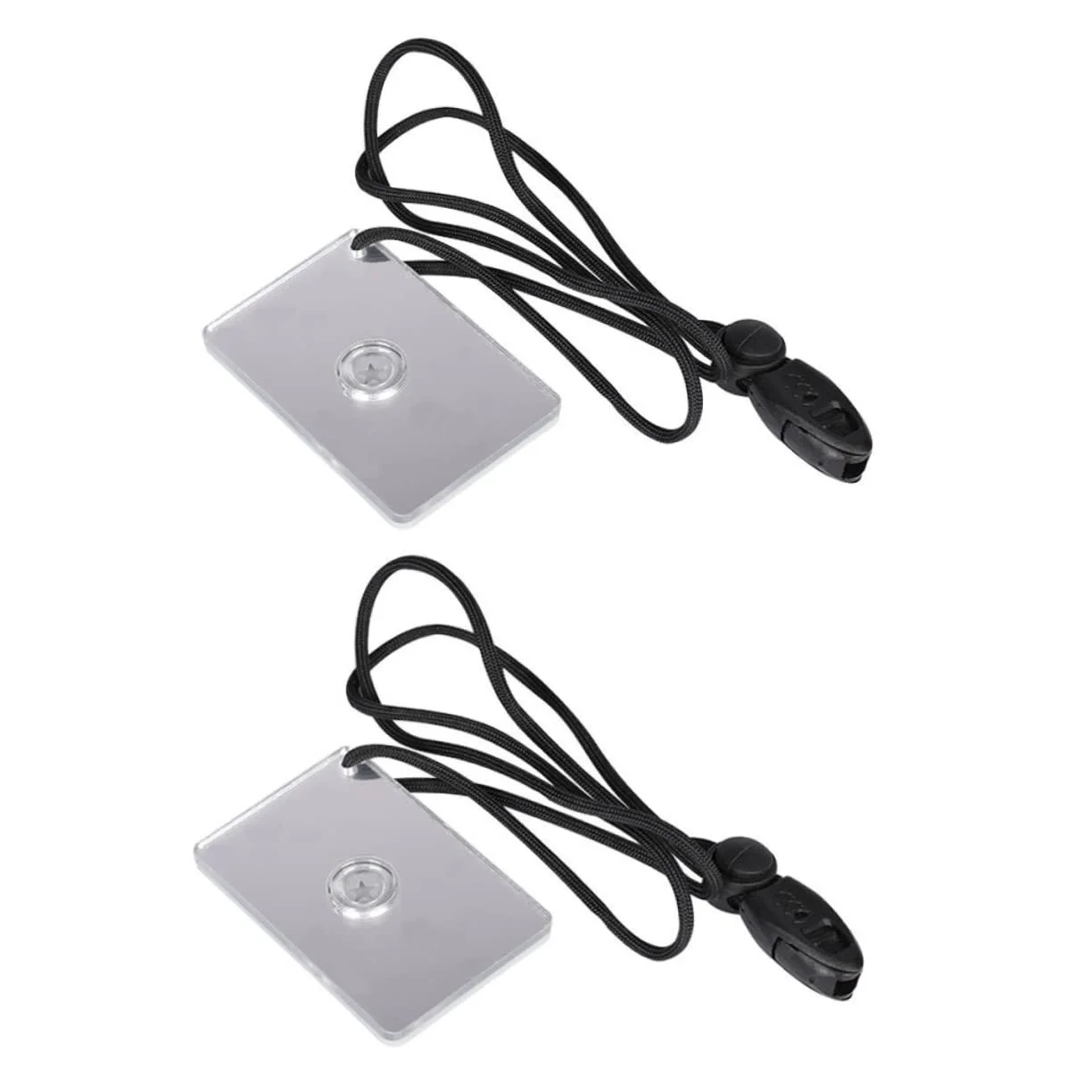 Дзеркало Sosoport, 2 шт, сигнальне, багатофункціональний інструмент, аварійне, для виживання, кемпінгу, походів, акрил, для подорожей, гірське, фото №1