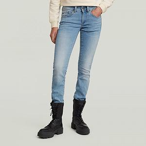 Купить Женские джинсы G‑Star Midge Saddle Mid Straight Light Indigo Aged - 31 - Фото 1 Женские джинсы G‑Star Midge Saddle Mid Straight Light Indigo Aged - 31 - Фото 1