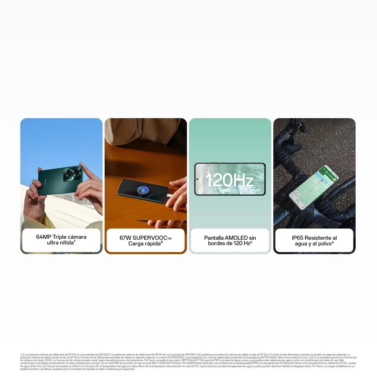 Смартфон Oppo Reno 11F 5G 256GB/8GB RAM Dual SIM Ocean Blue, фото №3