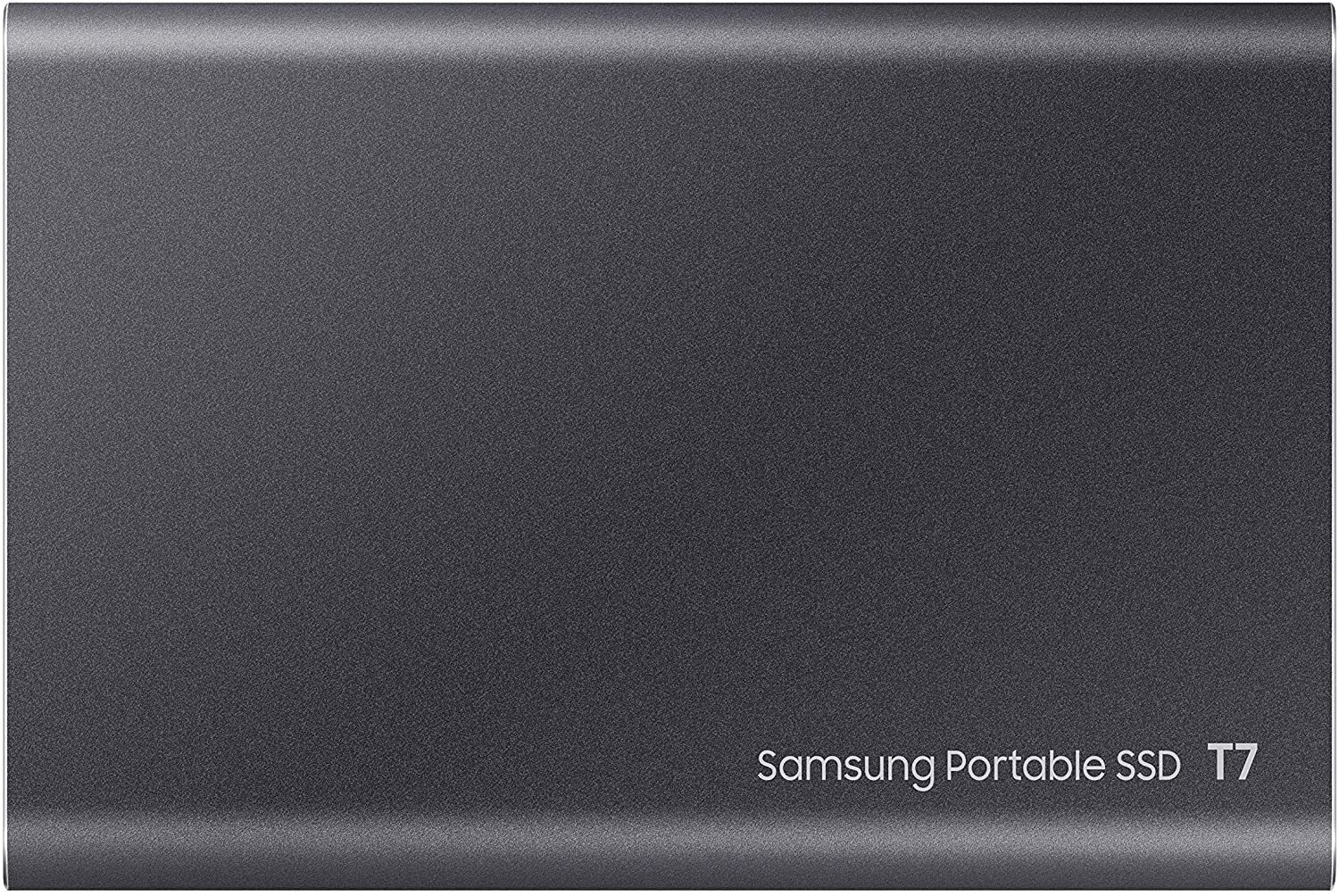 SSD накопичувач Samsung T7 Titan Gray 2TB (MU-PC2T0T/WW), фото №2