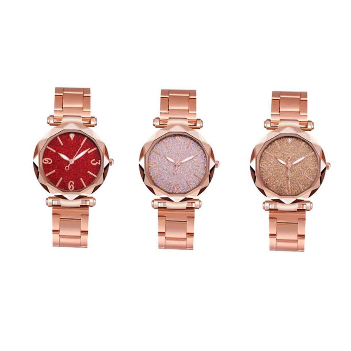 Кварцевые Часы Healvian Женские Розовые, фото №2 Кварцевые Часы Healvian Женские Розовые, фото №2