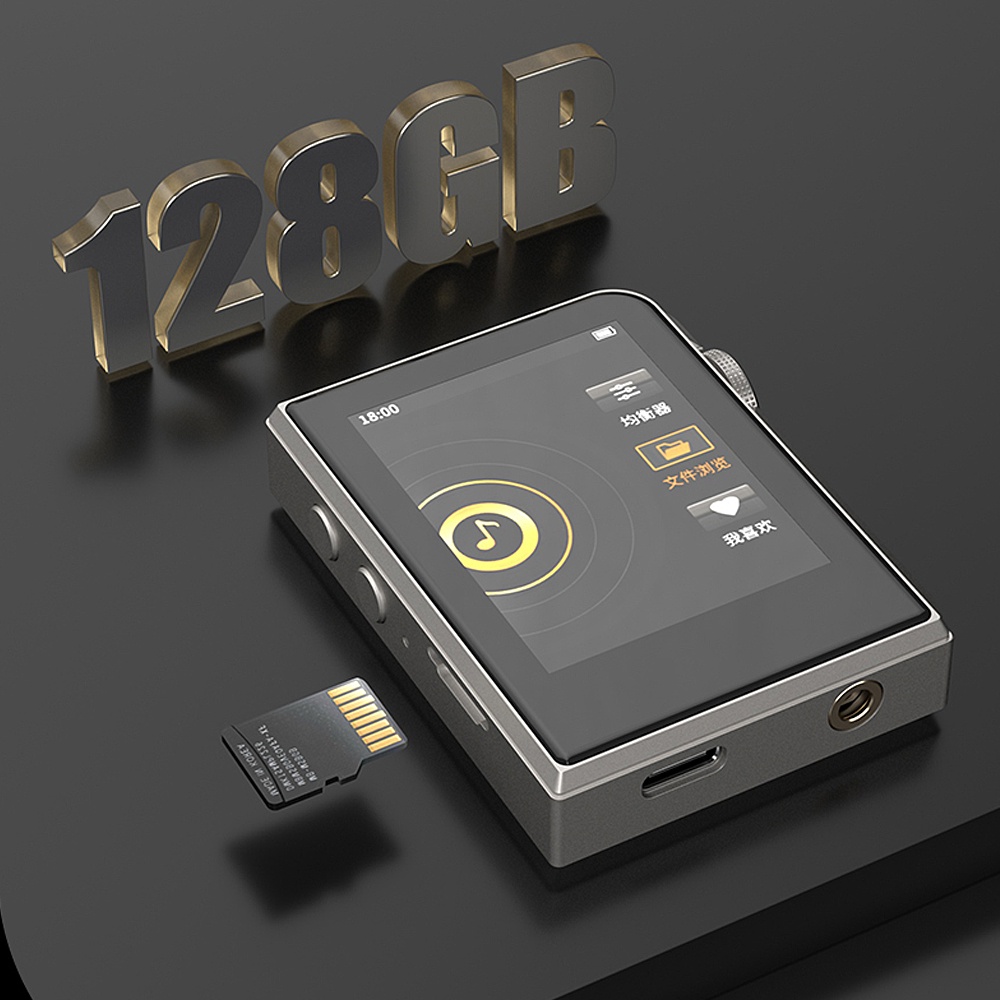 Аудиоплеер RUIZU A58 16 ГБ Hi-Fi Lossless DSD256 Bluetooth 5.0, фото №9