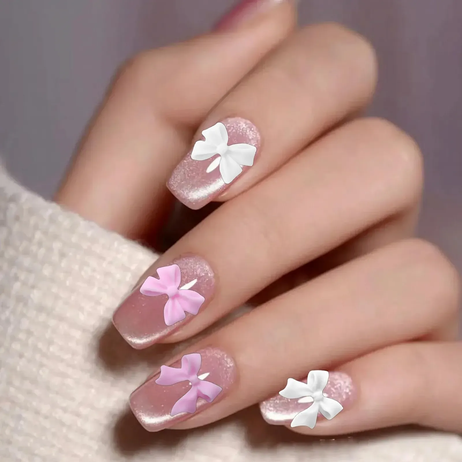 Набор украшений для ногтей 1 Box Art Nail Charms 3D цветы, стразы и метелики для Nail DIY, фото №4 Набор украшений для ногтей 1 Box Art Nail Charms 3D цветы, стразы и метелики для Nail DIY, фото №4
