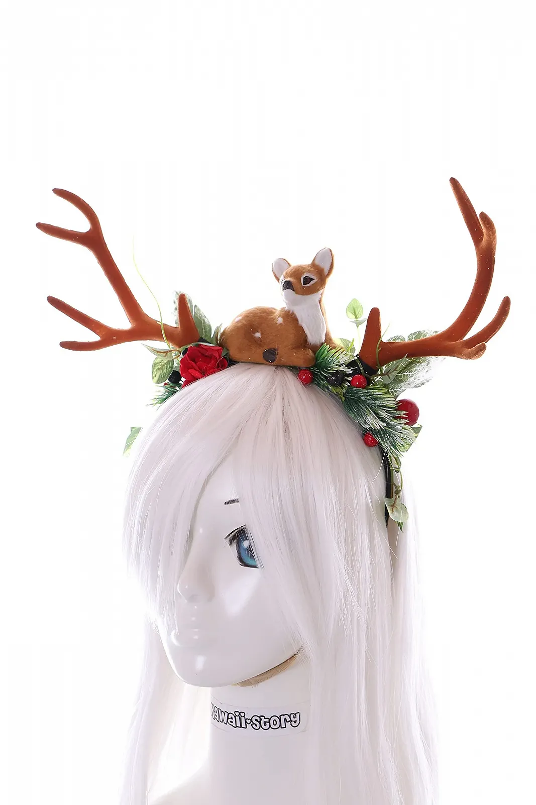 Обруч Штучні рослини з оленячими рогами, фото №5