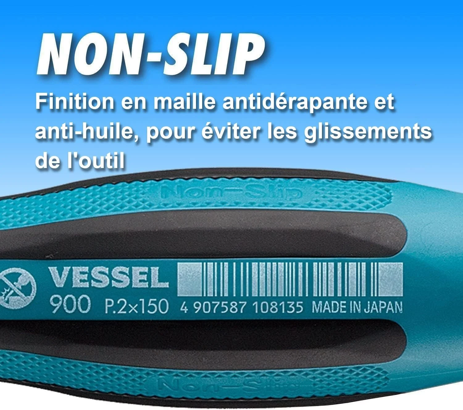 Викрутка Vessel Megadora 900-1-75 +1x75 (JIS) +1, фото №3