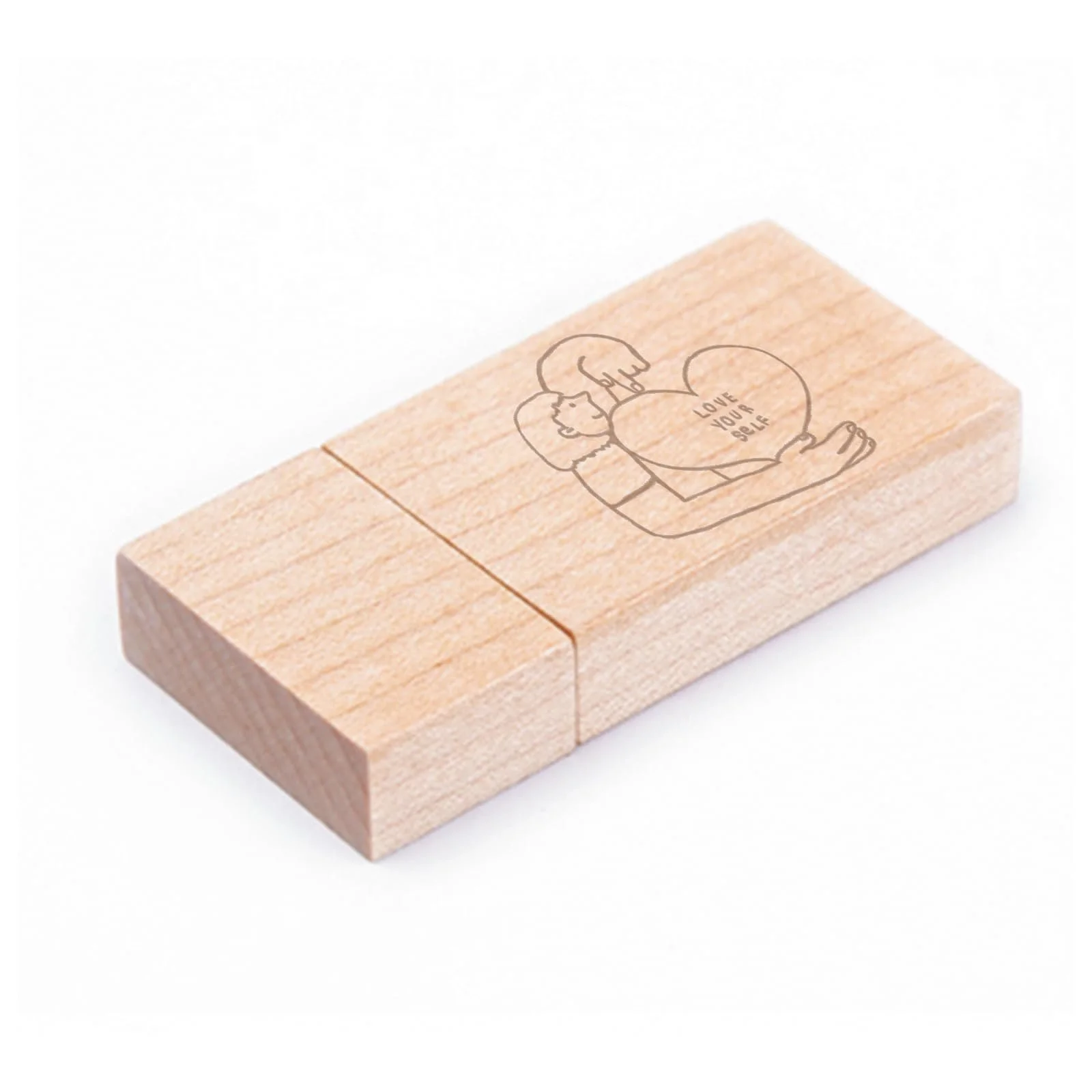 USB-накопичувач JBOS 32 GB USB 3.0 Maple Wood Laser Engraving, фото №3 USB-накопичувач JBOS 32 GB USB 3.0 Maple Wood Laser Engraving, фото №3