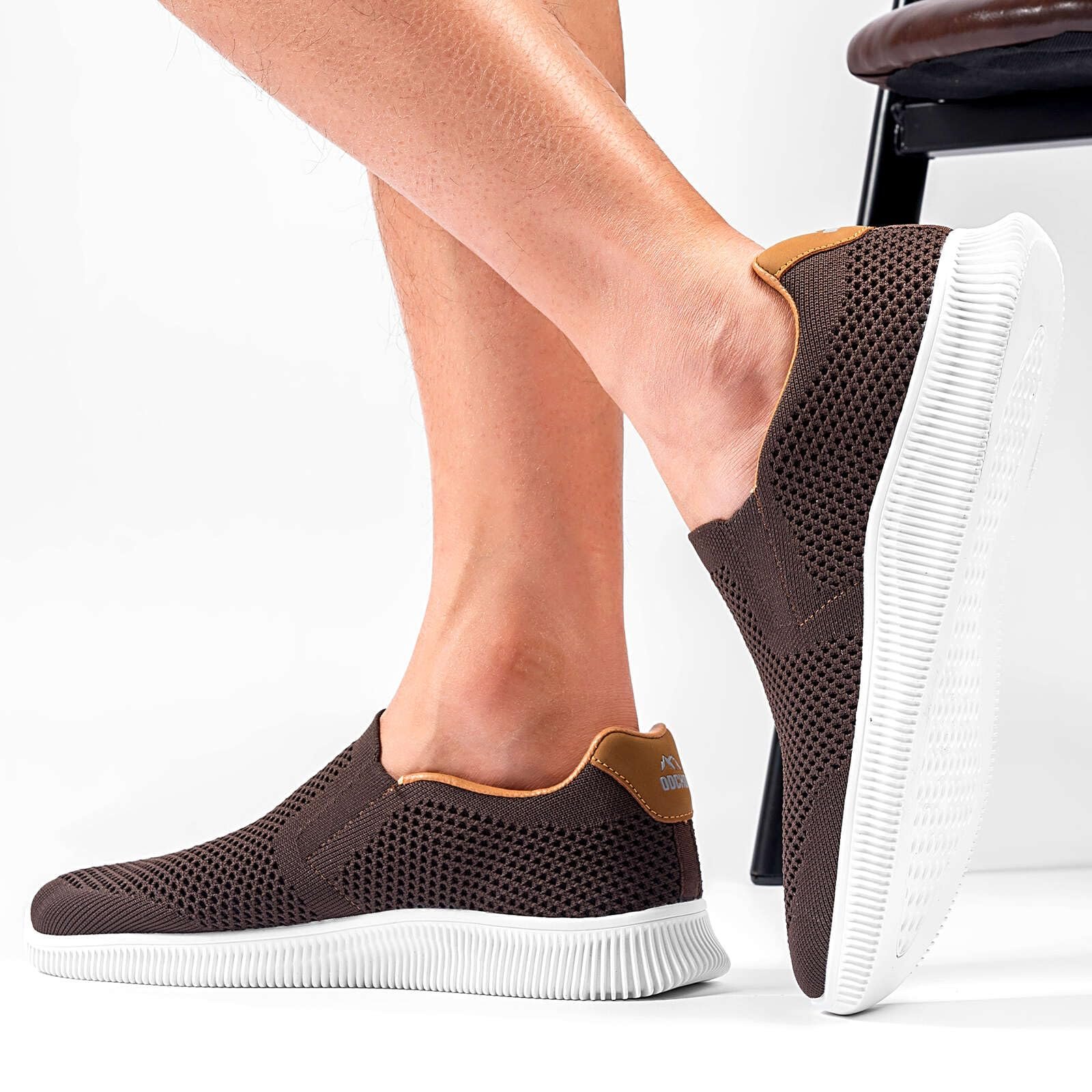 Мужские Слипоны MrToNo Кроссовки Повседневная Обувь для Ходьбы Легкие Лоферы Удобные Дышащие Спортивные Кроссовки для Бега Тренажерного Зала Фитнеса и Джоггинга, фото №5