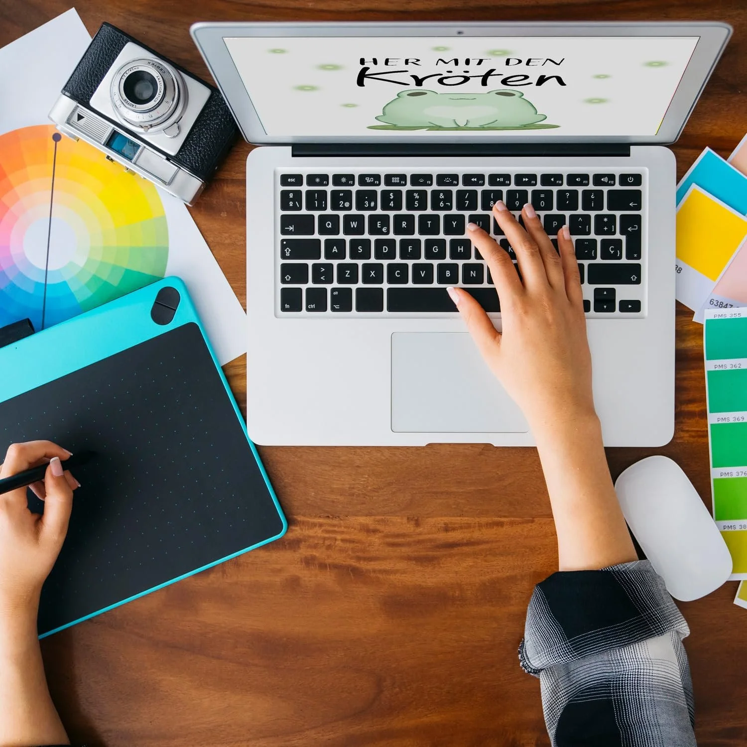 Скарбничка-рамка Frog Дерев'яна Kawaii, фото №4