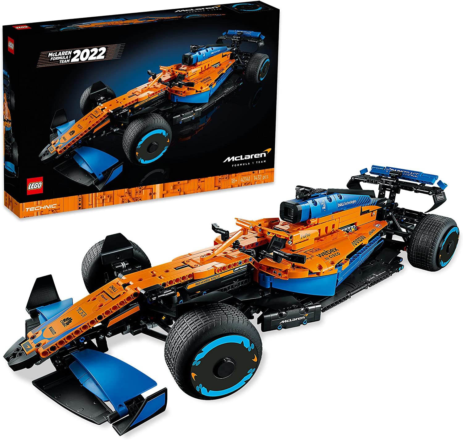 Конструктор Lego Technic Single Seater McLaren Formula 1 2022 42141, фото №1