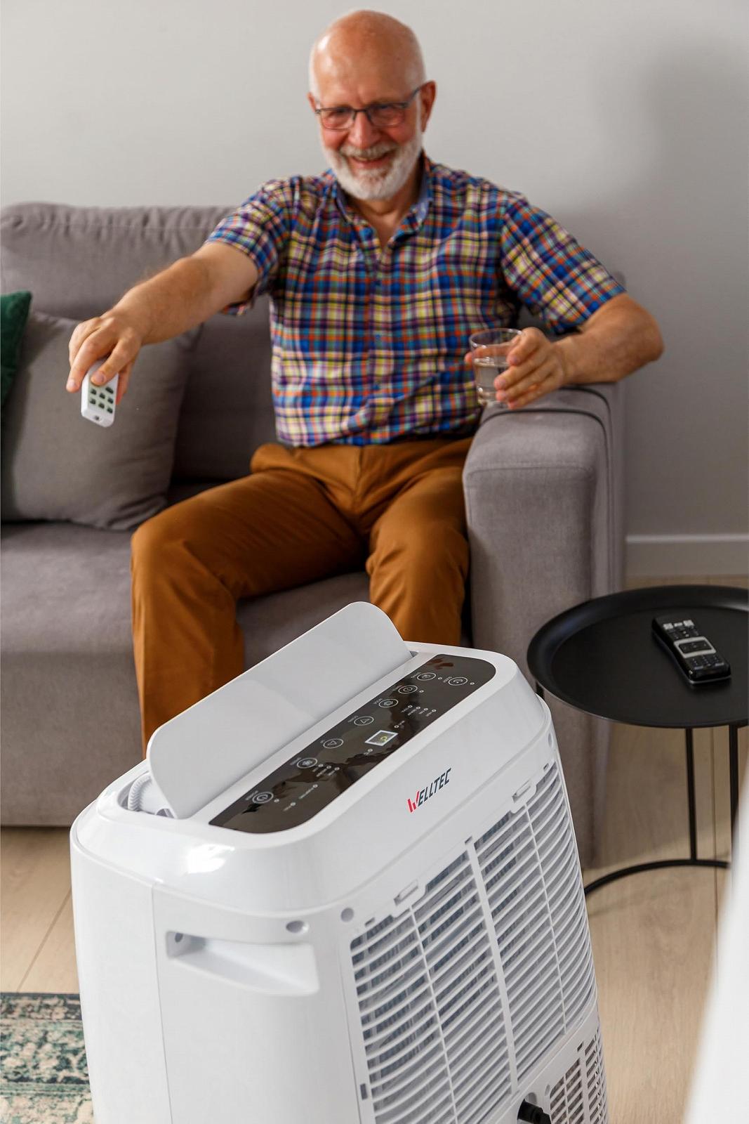 Мобільний кондиціонер Welltec ACN18 18000 BTU WiFi, фото №6