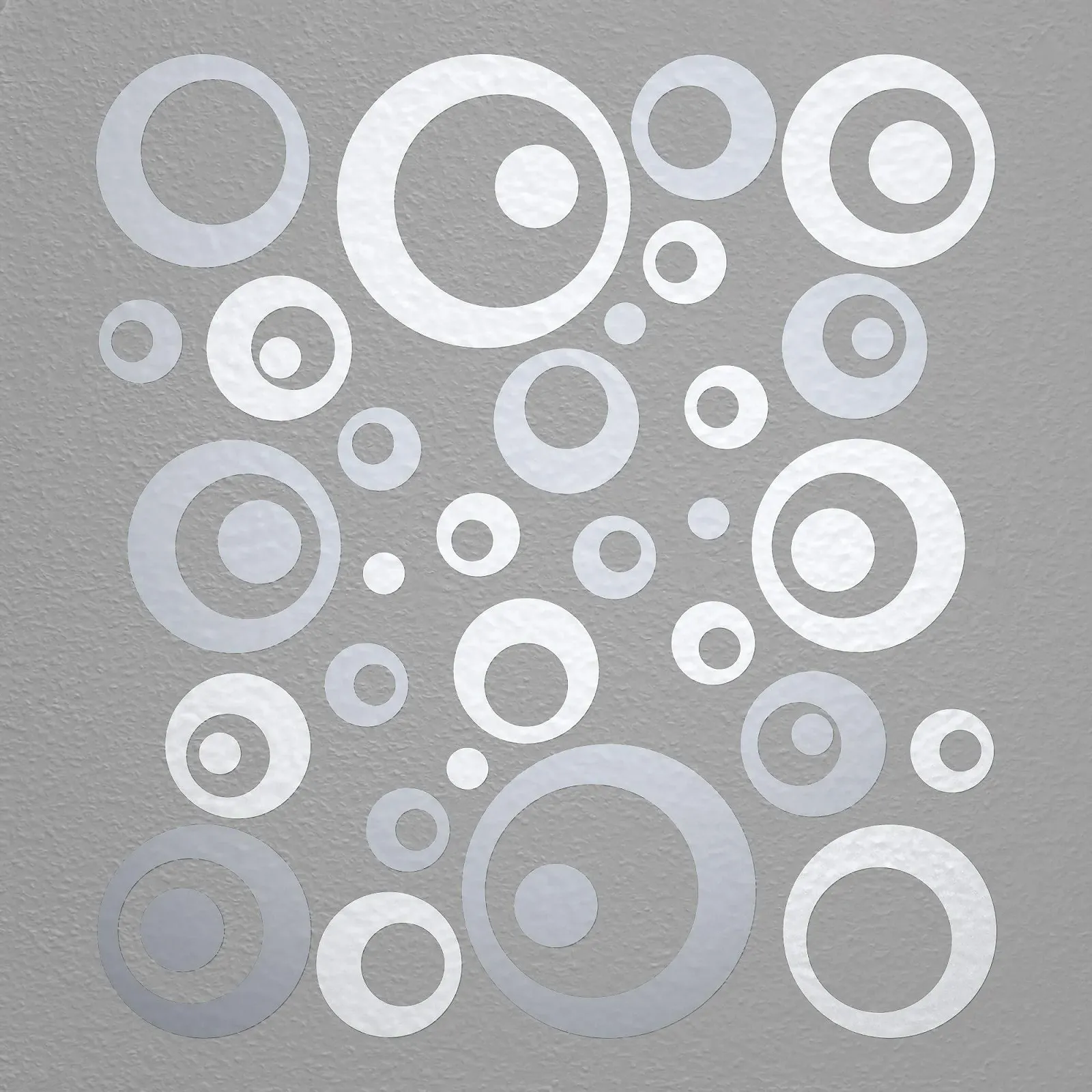 Наклейки на стіну WANDfee Кола Точки 50 шт Білий, фото №1