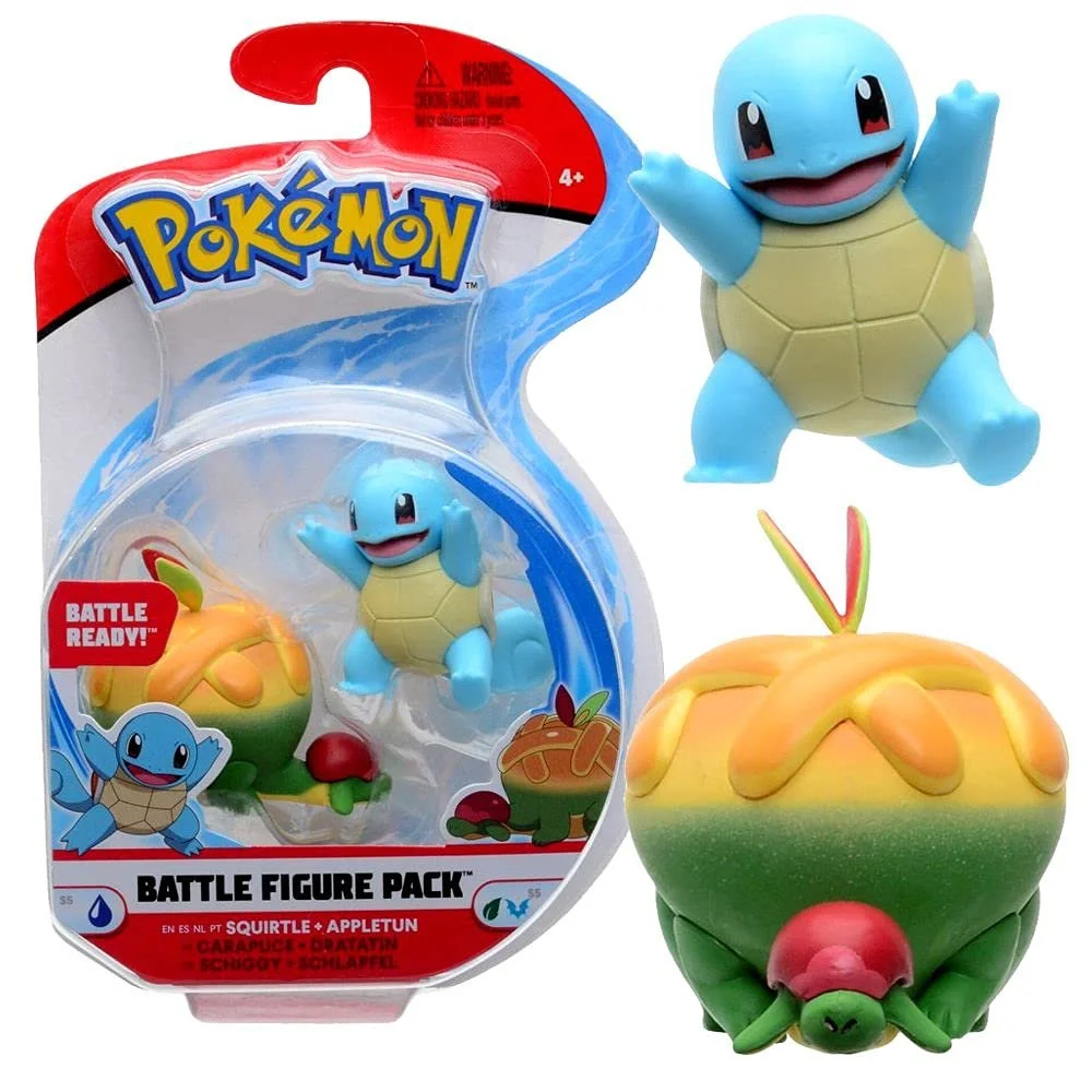 Фигурки Pokemon Battle Figures Schiggy & Sleeps, фото №1