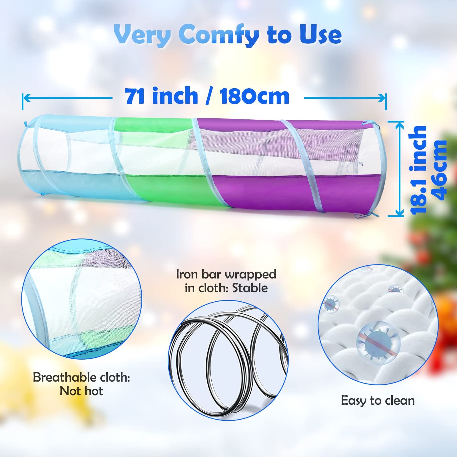 Туннель STLOVe® XL 180 x 46 см, фото №4
