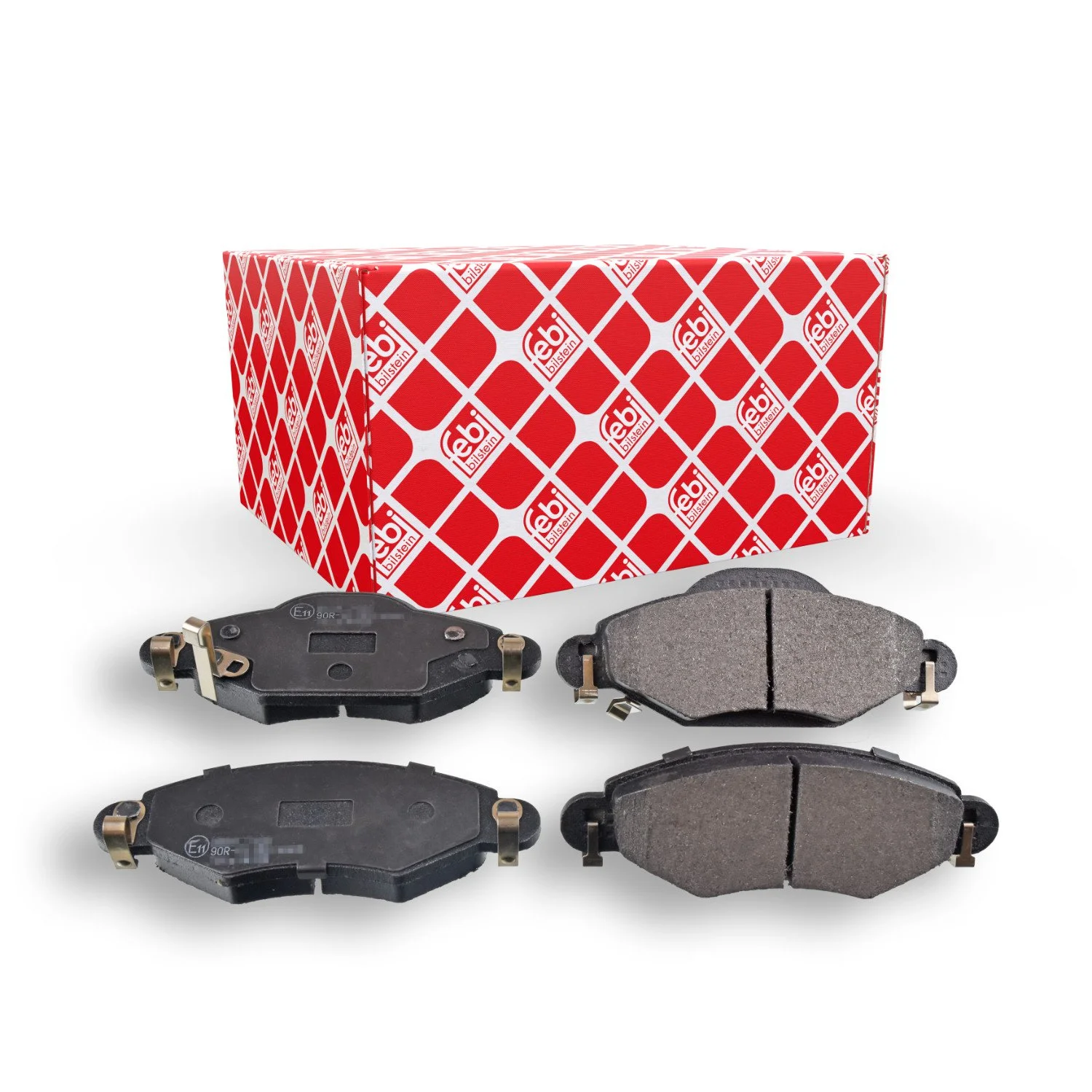 Комплект гальмівних колодок FEBI BILSTEIN 16576 дискове гальмо для TOYOTA передня вісь, фото №1